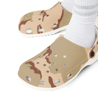 Three-Color Desert Camo EVA Clog