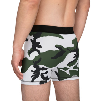 Three-Color Snow Camo Boxer Briefs _ Concealing Coloration
