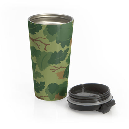 Mitchell Camo Stainless Steel Travel Mug.