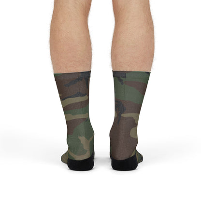 M81 Woodland Camo Socks