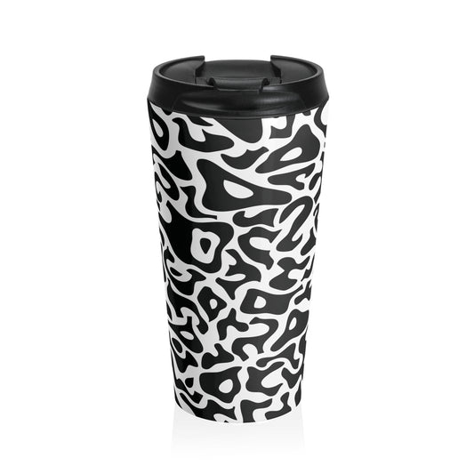 Bacteria Camo (KMA) 15oz Stainless Steel Travel Mug - Concealing Coloration