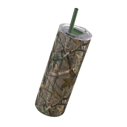 Blind Max HD Camo Skinny 20oz Tumbler with Straw.