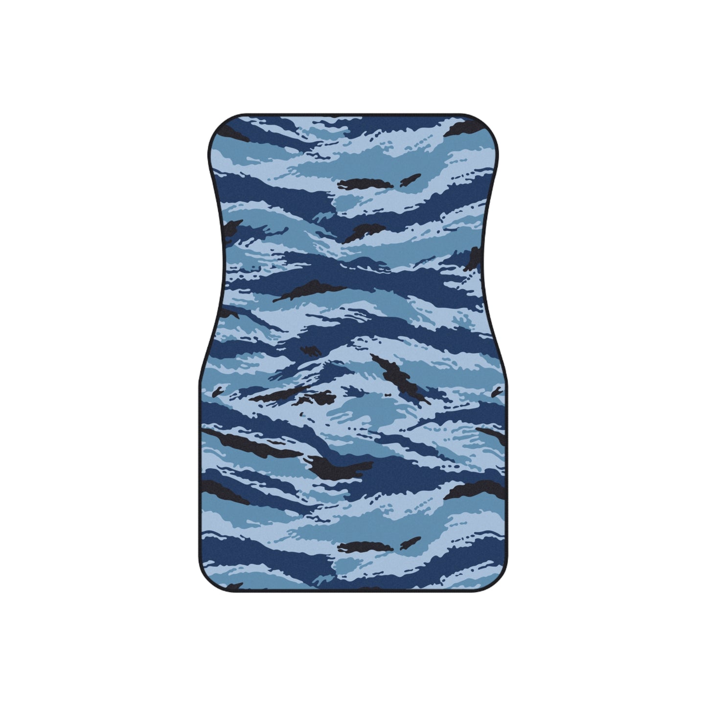 Kamysh Blue Camo All-Weather Car Mats (Set of 4)