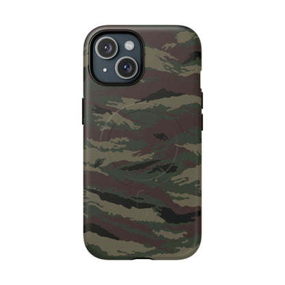Kamysh Woodland Camo Magsafe iPhone 15 Field Case