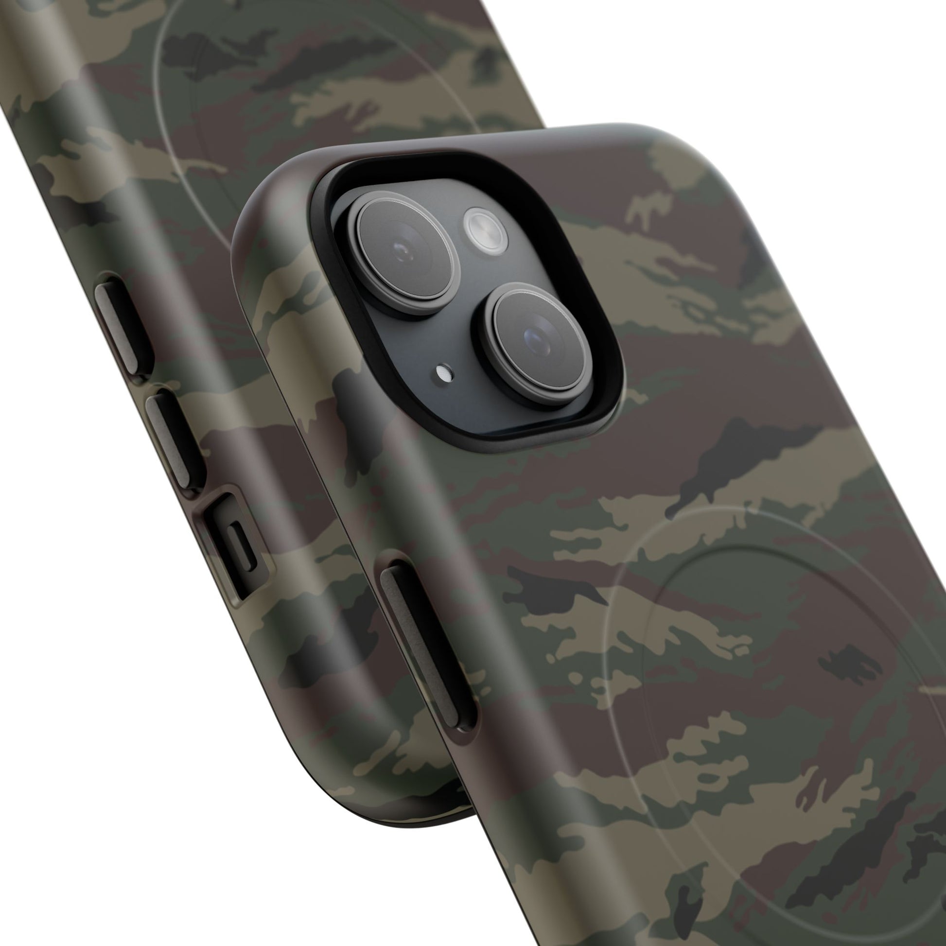 Kamysh Woodland Camo Magsafe iPhone 15 Field Case