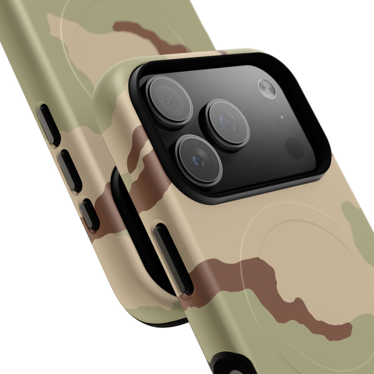 Three-Color Desert Camo MagSafe iPhone 17 Pro Field Case