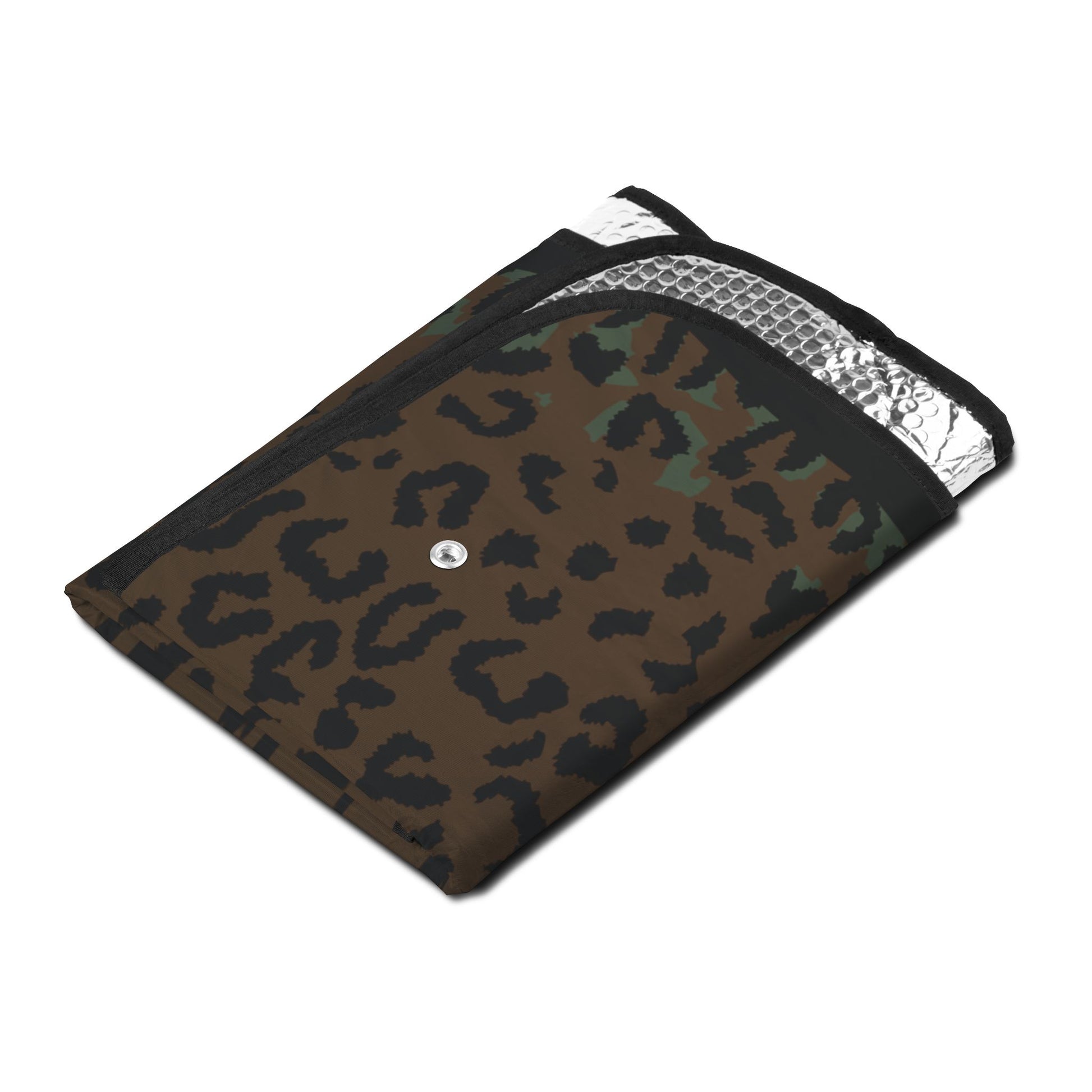 Leopard Spot Camo Windshield Sun Shade