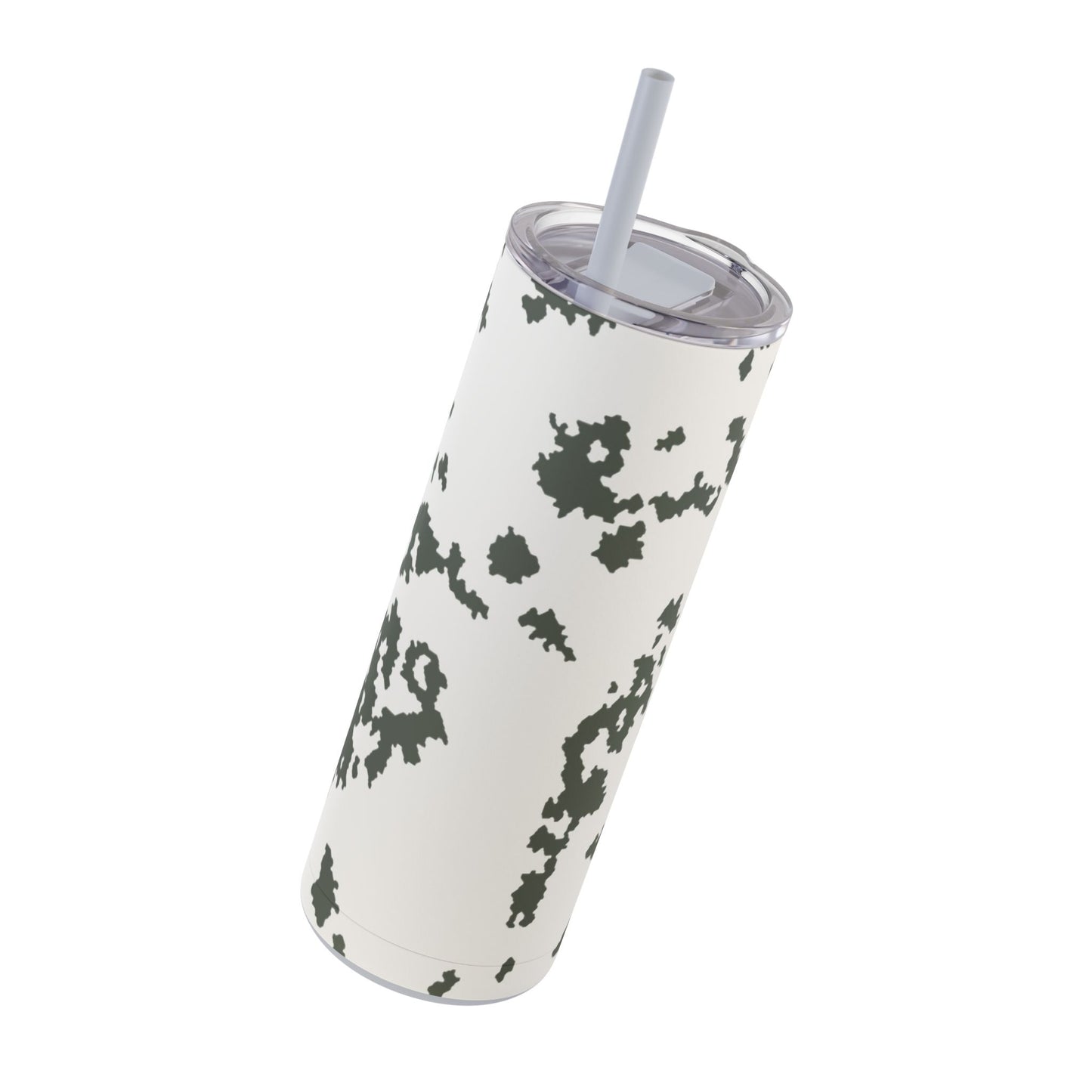 M05 Snow Camo 20oz Skinny Tumbler with Straw