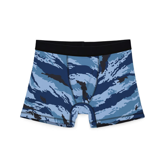 Kamysh Blue Camo Boxer Briefs _ Concealing Coloration