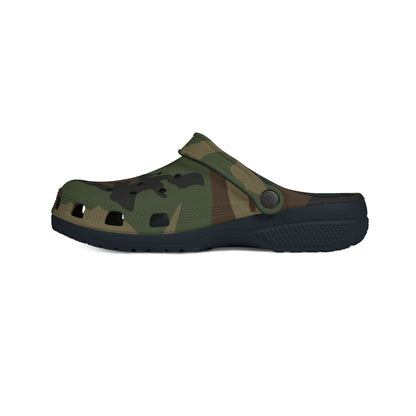 U.S. M81 Woodland Camo EVA Clogs