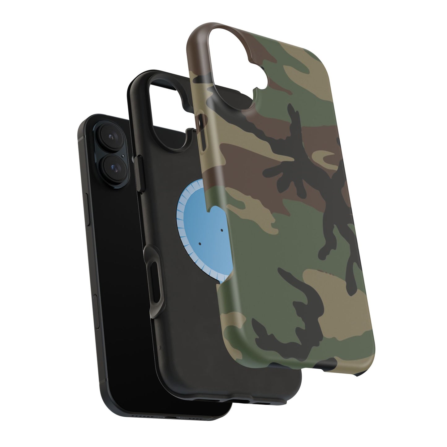 M81 Woodland Camouflage Magsafe iPhone 16 Plus Field Case