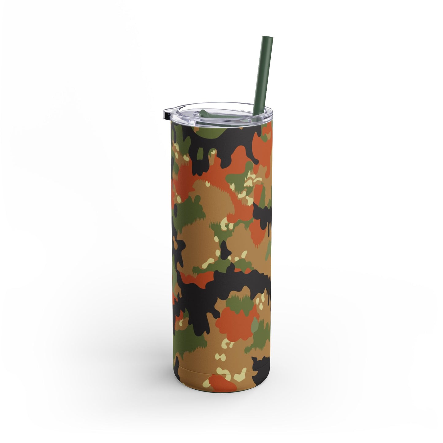 Leibermuster Camo Skinny 20oz Tumbler with Straw.