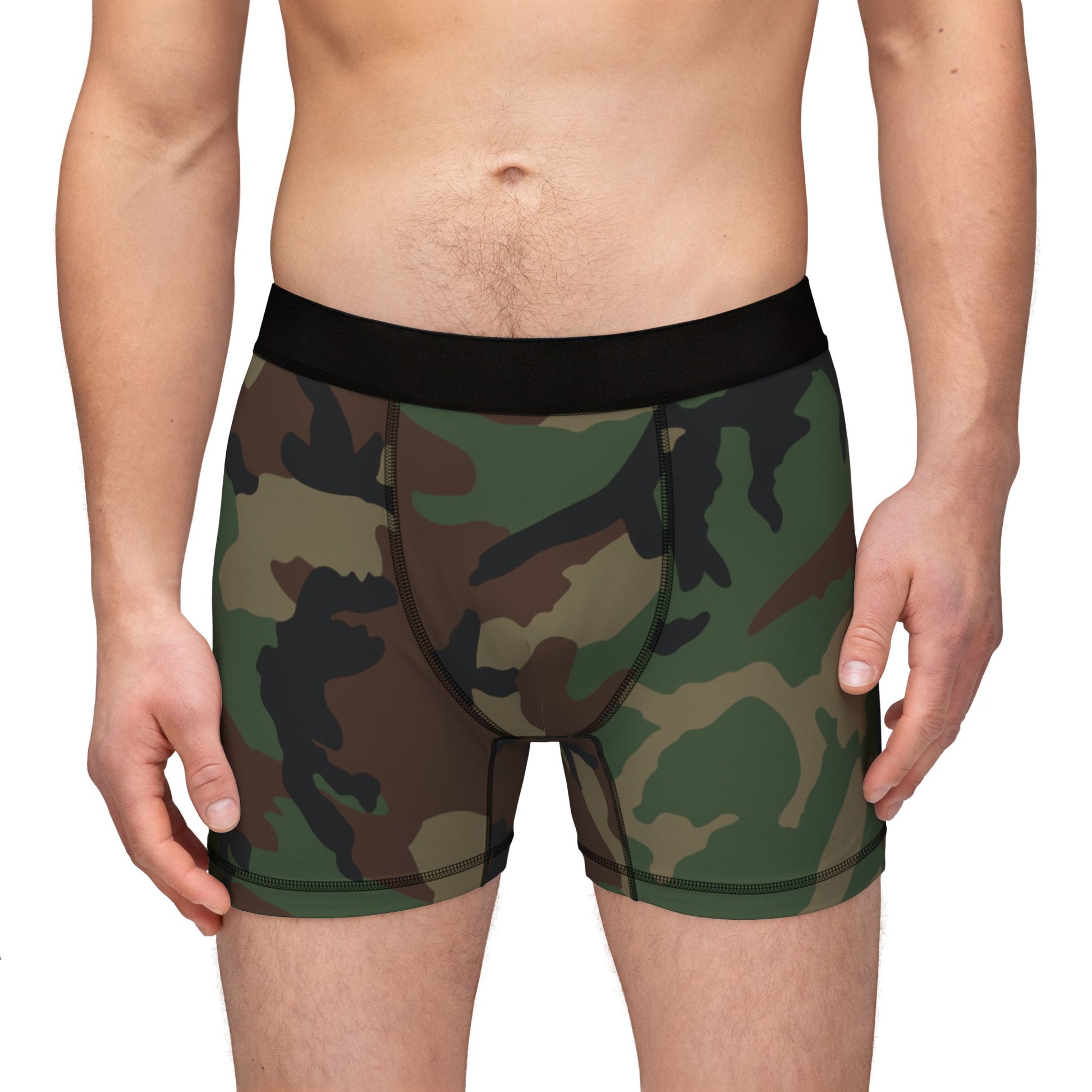 M81 Woodland Camo Boxer Briefs _ Concealing Coloration