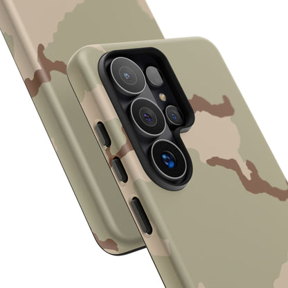 Three-Color Desert Camo Galaxy S26 Ultra Field Case