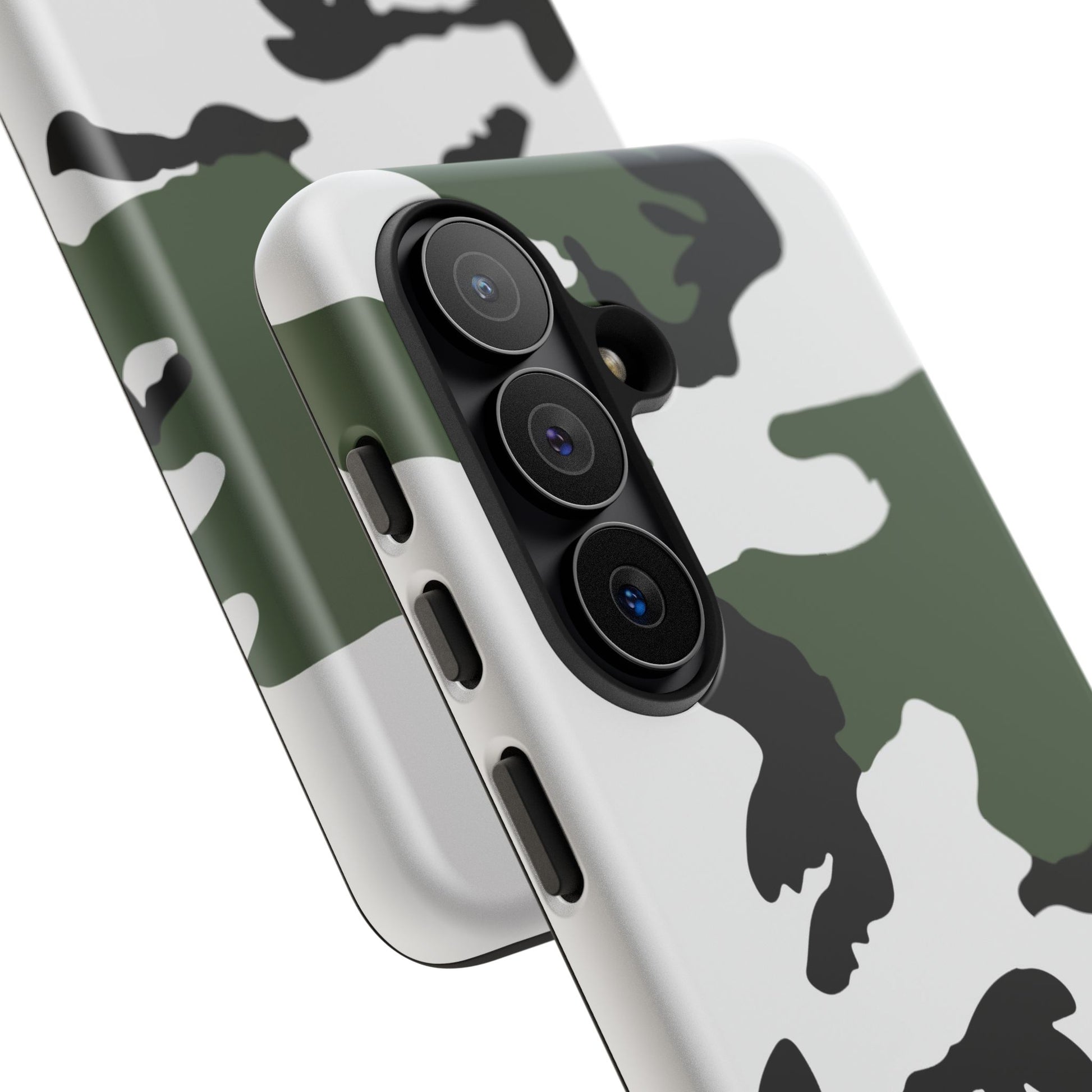 Three-Color Snow Camo Galaxy S26 Field Case