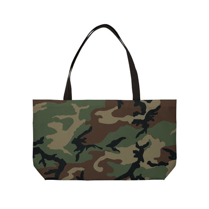 M81 Woodland Camo Horizontal Tote Bag