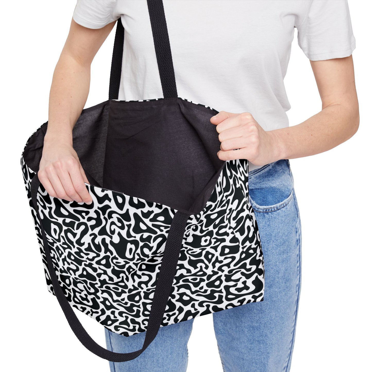 KMA Bacteria Camo Horizontal Tote Bag