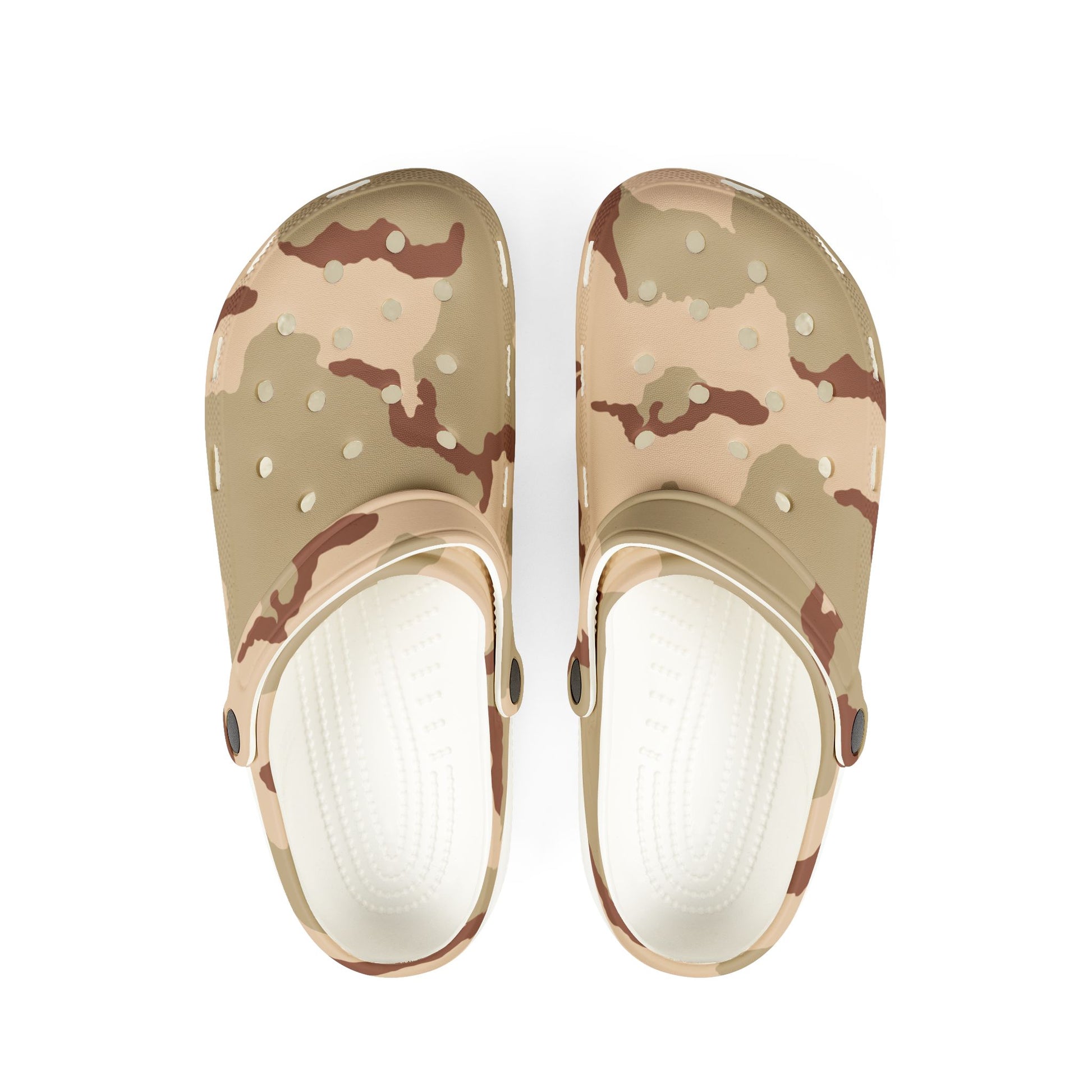 Three-Color Desert Camo EVA Clog