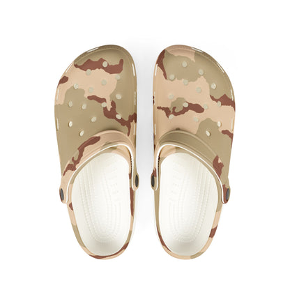Three-Color Desert Camo EVA Clog