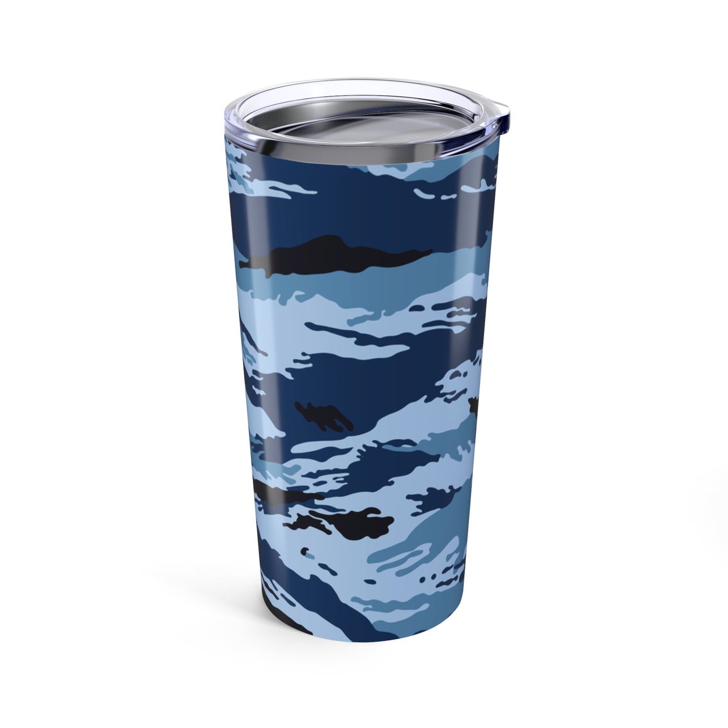 Kamysh Blue Camo 20oz Tumbler.