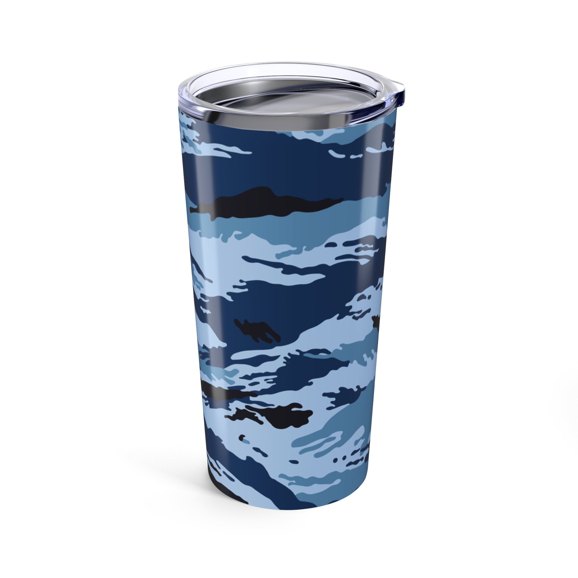 Kamysh Blue Camo 20oz Tumbler.