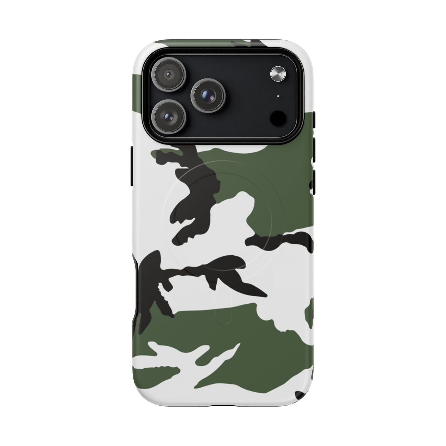 Three-Color Snow Camo MagSafe iPhone 17 Pro Max Field Case