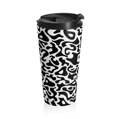 Bacteria Camo (KMA) 15oz Stainless Steel Travel Mug - Concealing Coloration