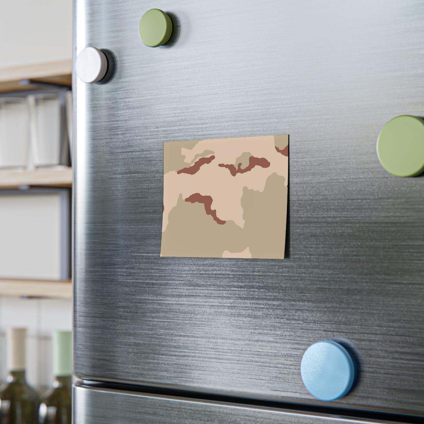 Three-Color Desert Camo Post-it Notepad _ Concealing Coloration