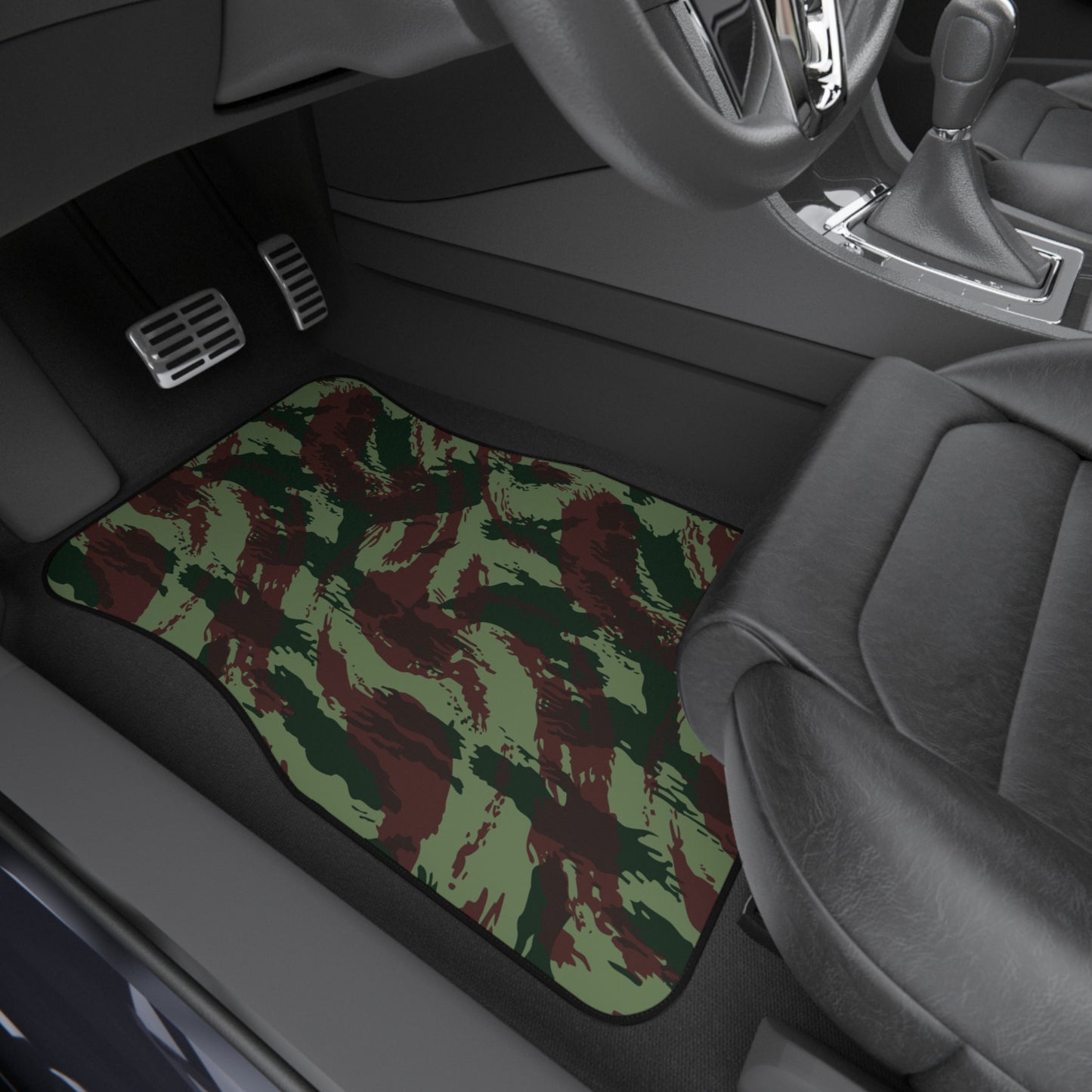 Portuguese Lizard Camo Front Seat Car Mats (Set of 2).