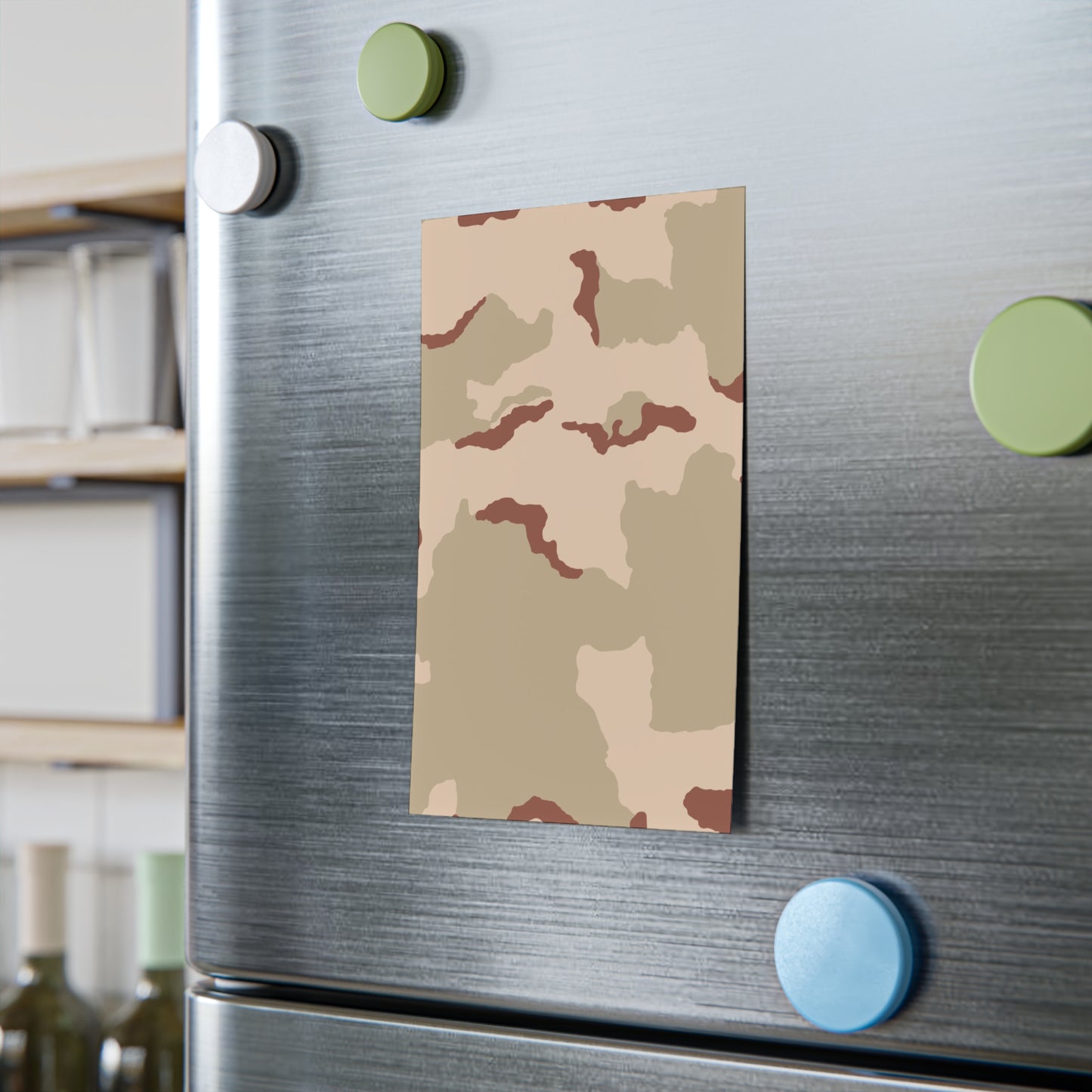 Three-Color Desert Camo Post-it Notepad _ Concealing Coloration