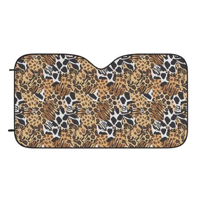 Animals Camo Windshield Sun Shade