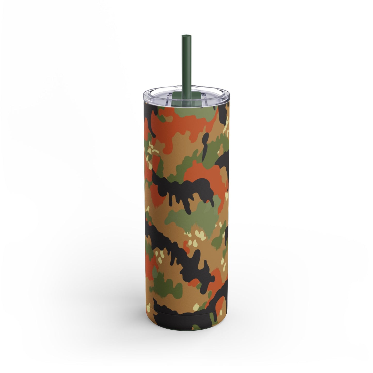 Leibermuster Camo Skinny 20oz Tumbler with Straw.