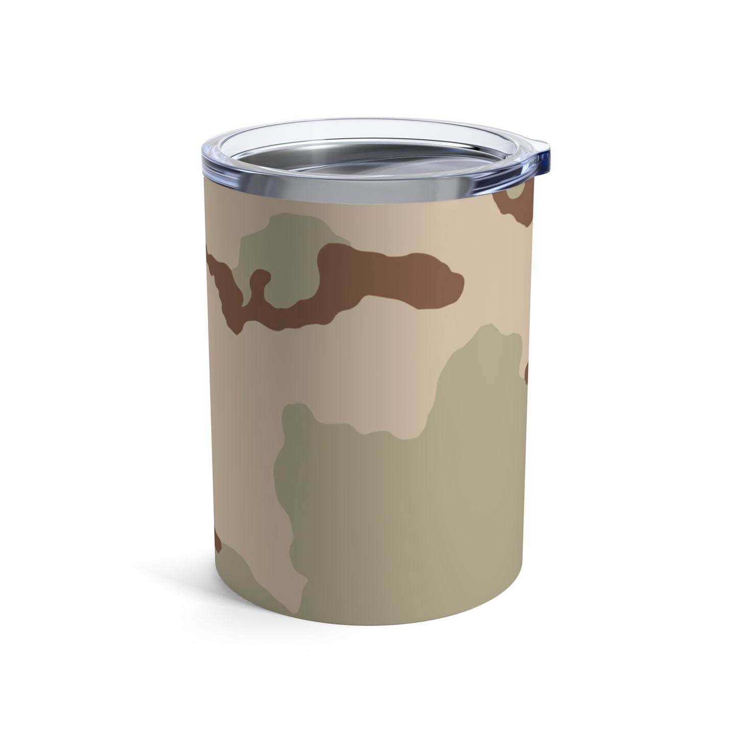 Three-Color Desert Camo 10oz Tumbler.