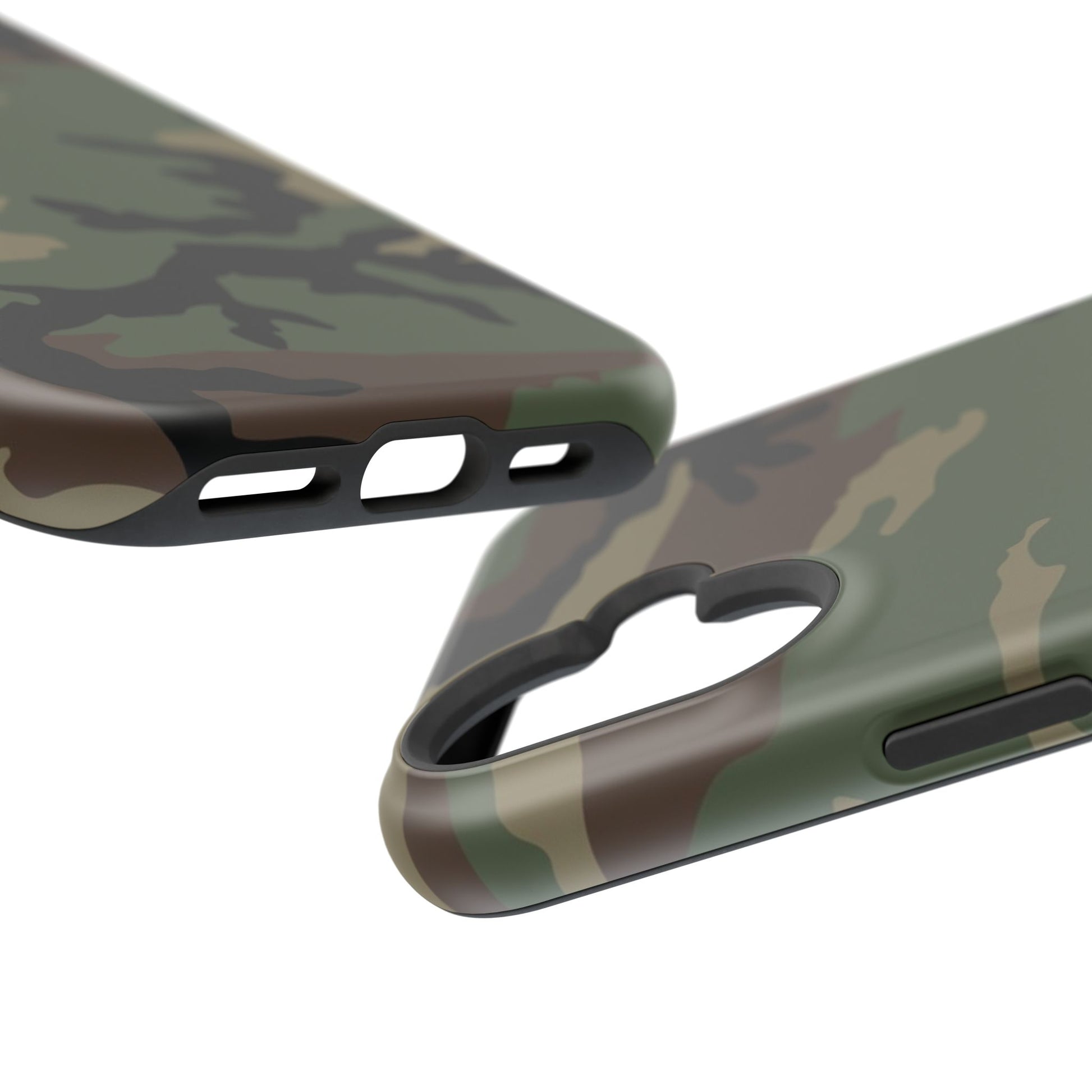 M81 Woodland Camo Magsafe iPhone 16 Field Case _ Concealing Coloration