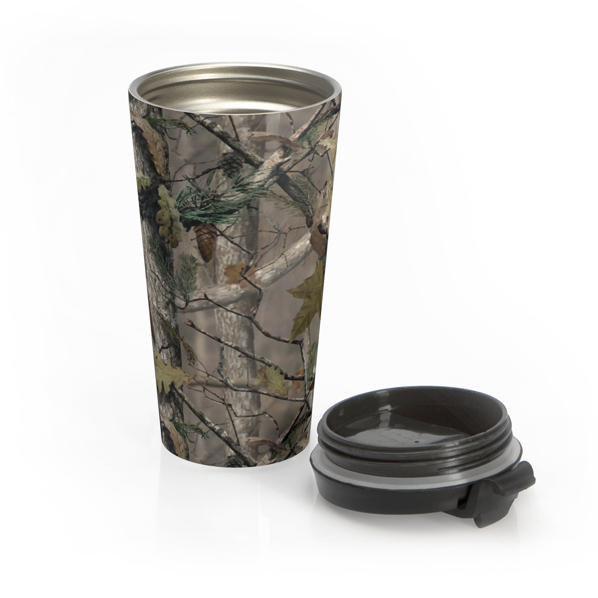 Blind Max HD Camo Stainless Steel 15oz Travel Mug.