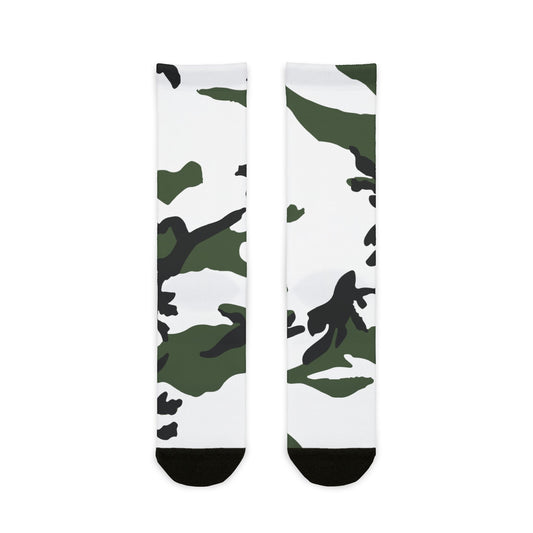 Three-Color Snow Camo Socks