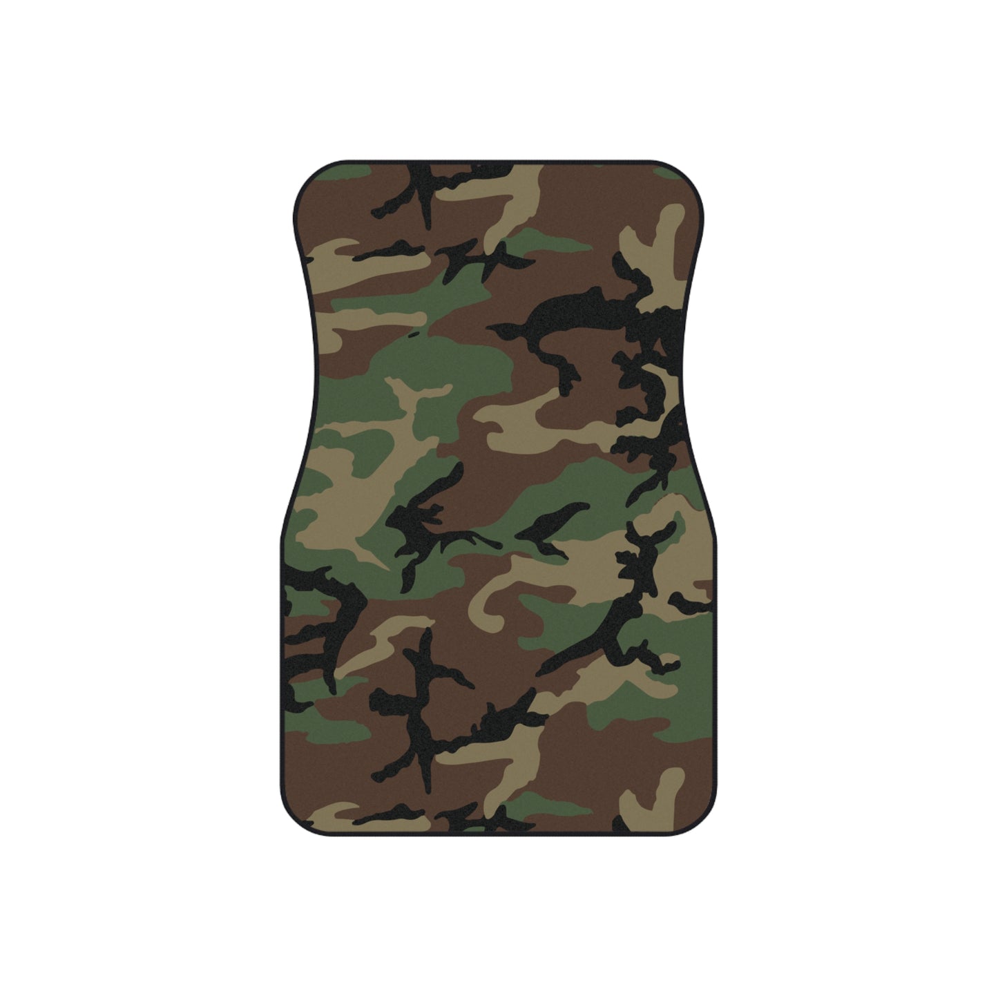 M81 Woodland Camo Front Seat Car Mats (Set of 2).