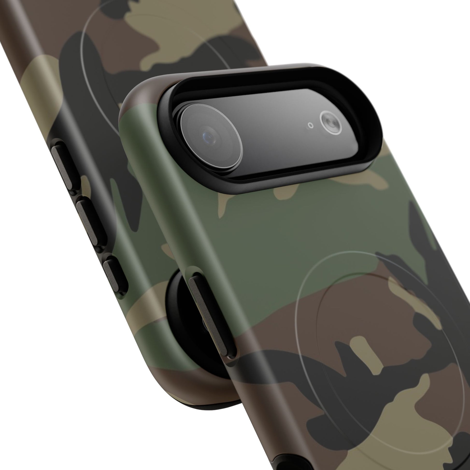 M81 Woodland Camo MagSafe iPhone 17 Air Field Case _ Concealing Coloration