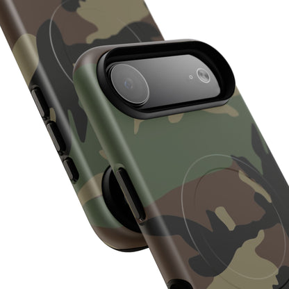 M81 Woodland Camo MagSafe iPhone 17 Air Field Case _ Concealing Coloration
