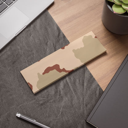 Three-Color Desert Camo Post-it Notepad _ Concealing Coloration
