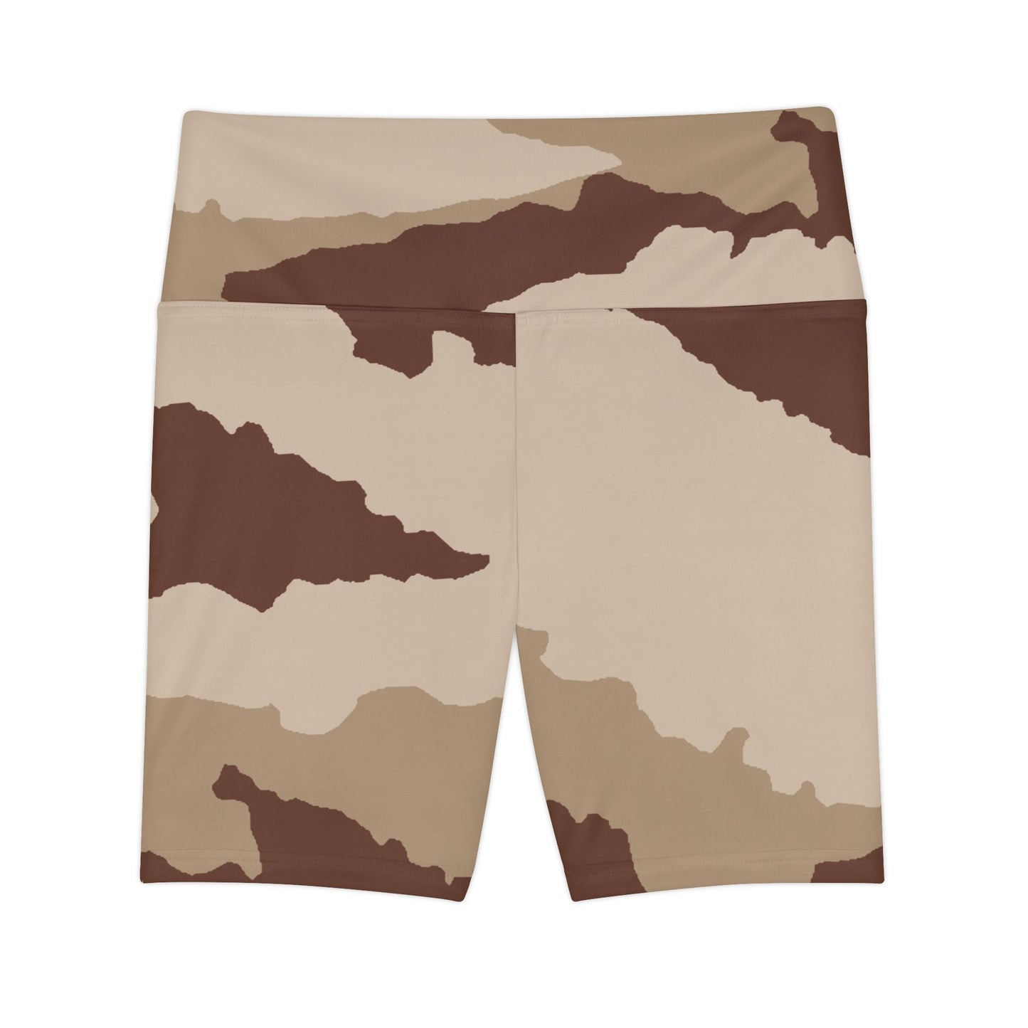 Daguet Desert Camo High-Rise Bike Shorts