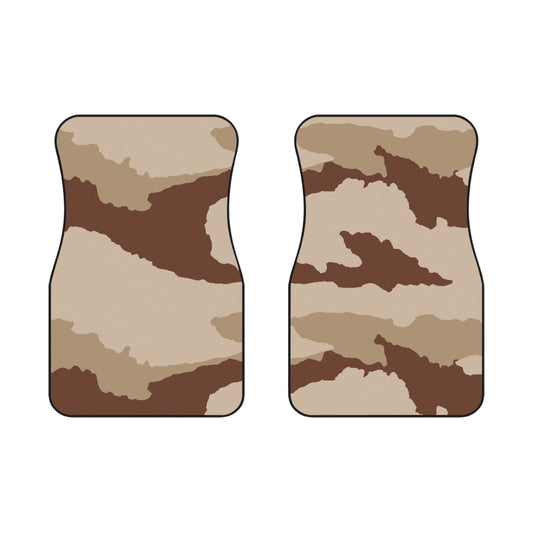 Daguet Desert Camo Front Seat Car Mats (Set of 2).