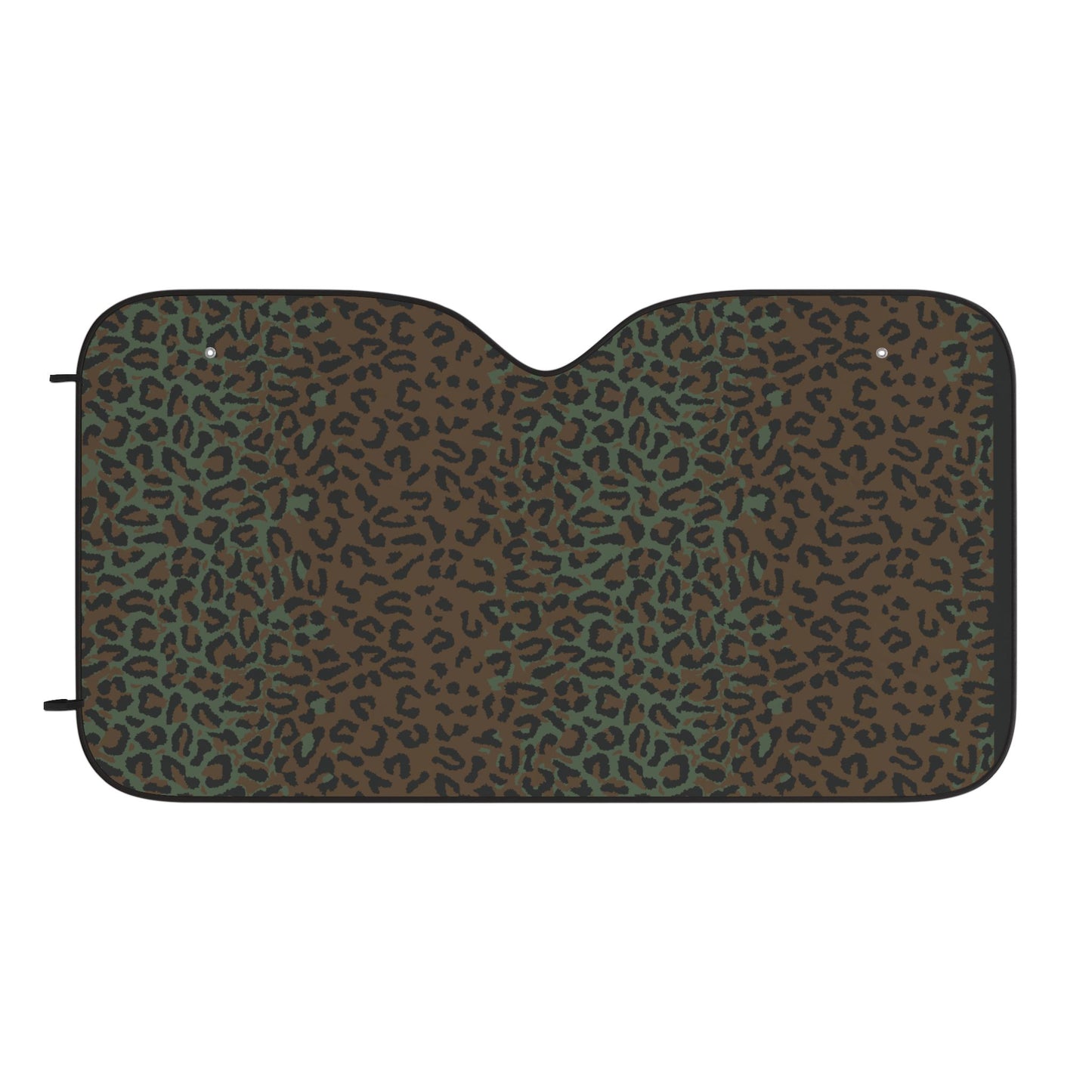 Leopard Spot Camo Windshield Sun Shade