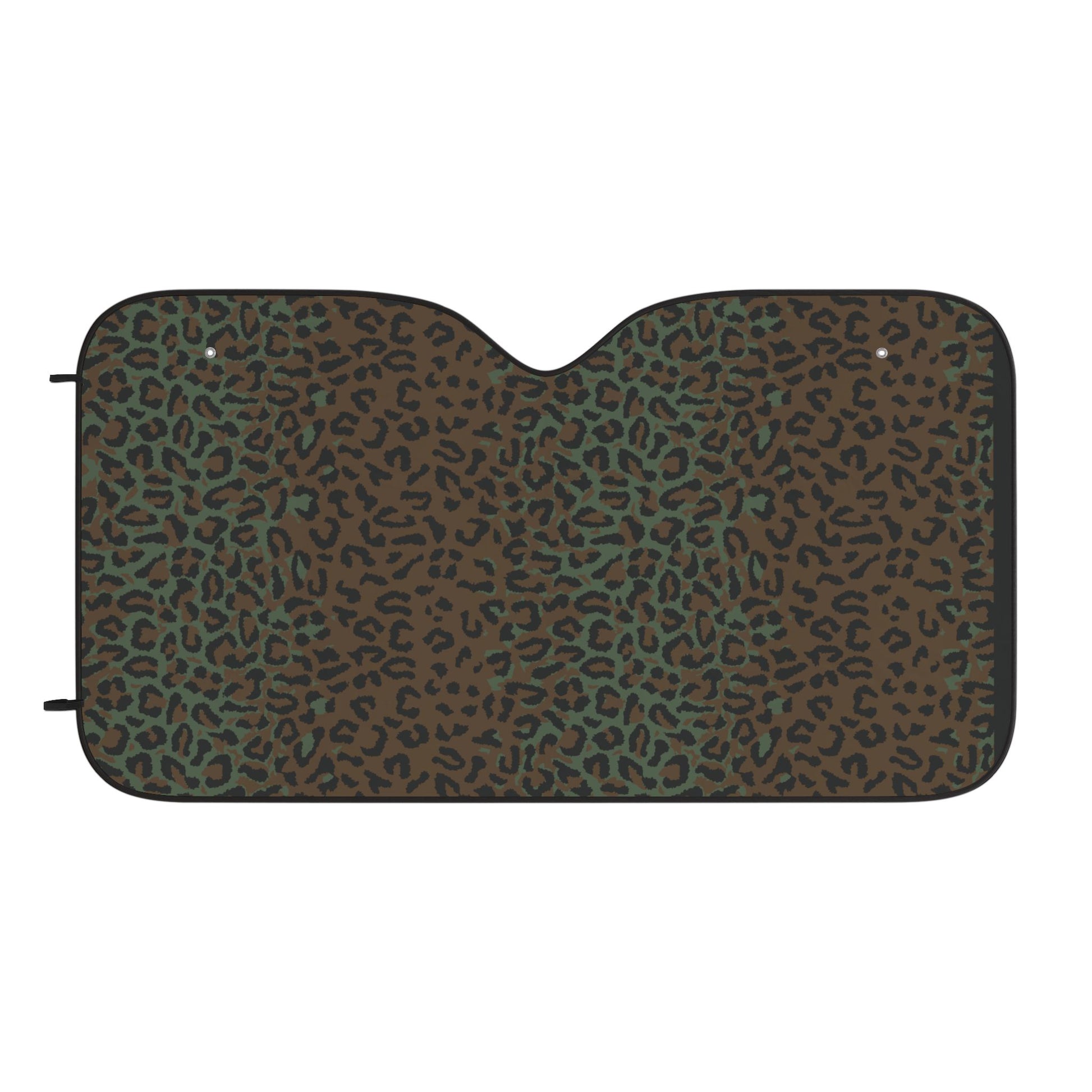 Leopard Spot Camo Windshield Sun Shade