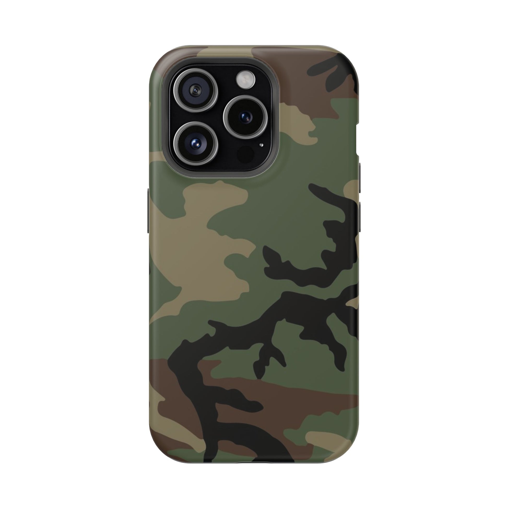 M81 Woodland Camo Magsafe iPhone 15 Pro Field Case