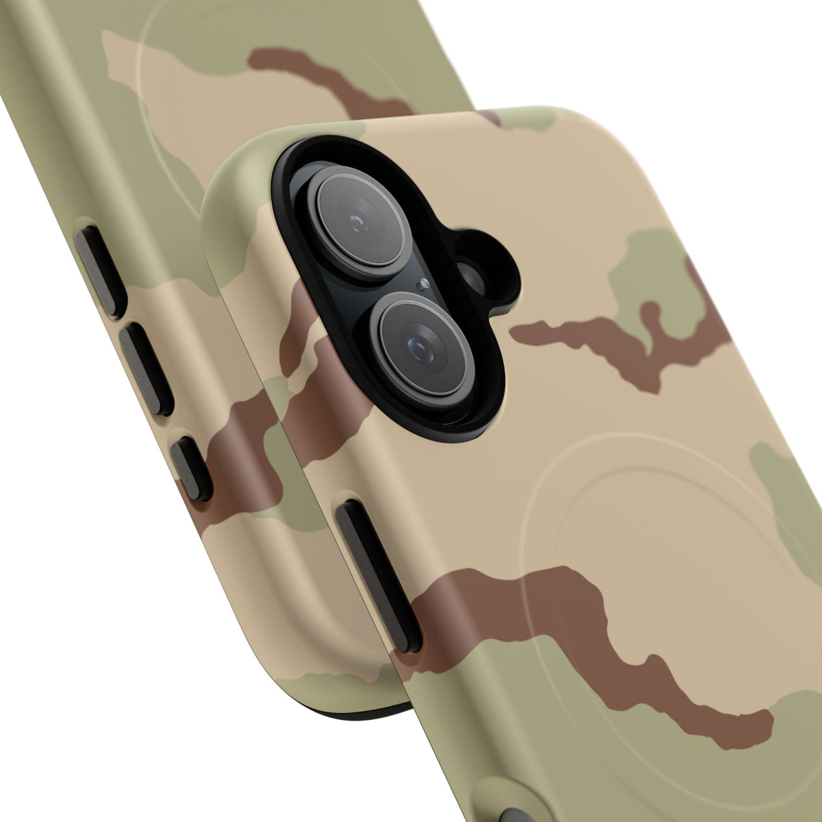 Three-Color Desert Camo MagSafe iPhone 16 Field Case