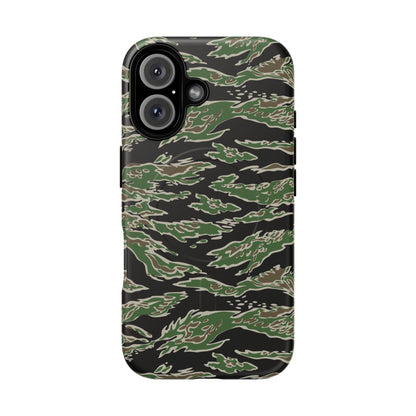 Tiger Stripe LLS Camo MagSafe iPhone 16 Field Case