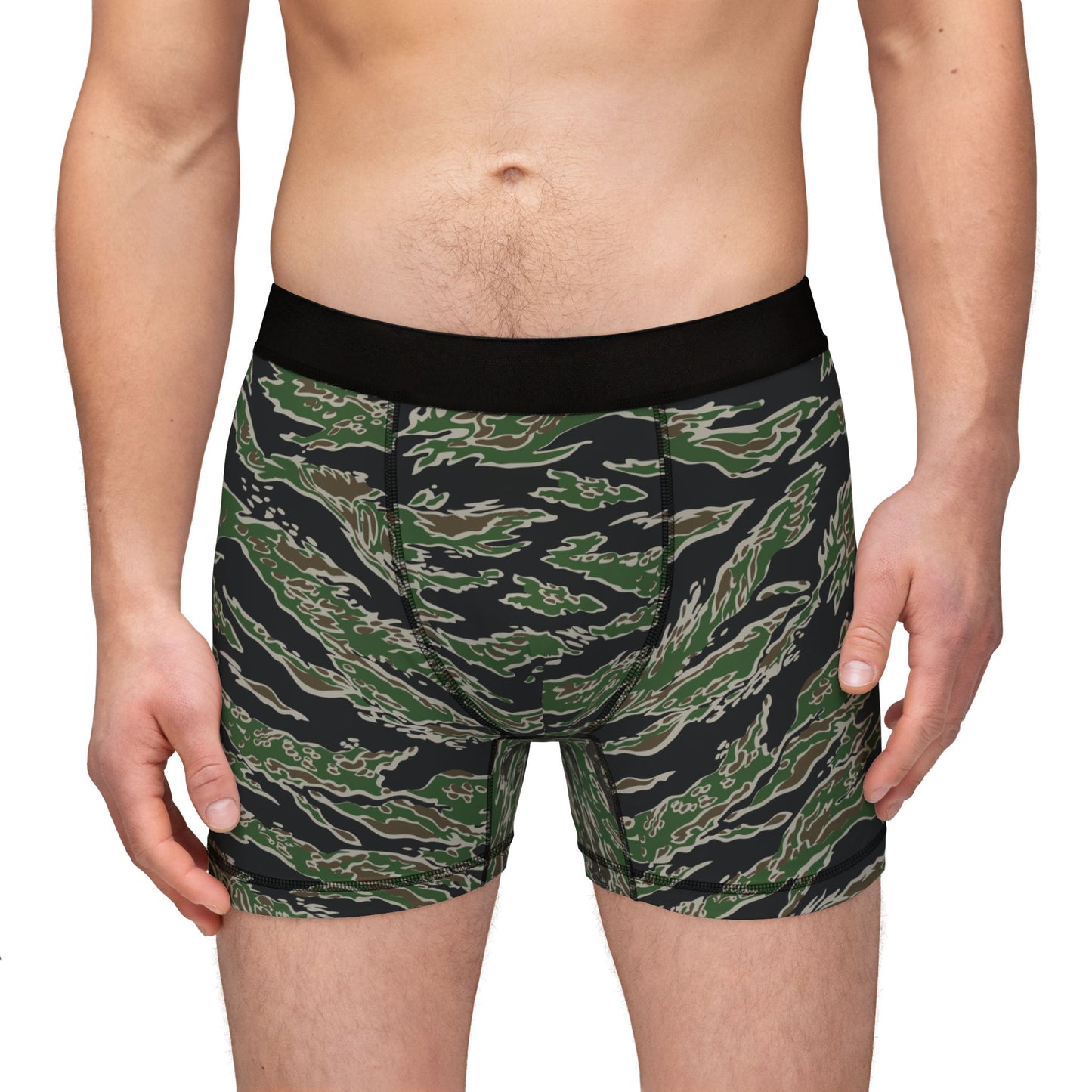 Tiger Stripe LLS Camo Boxer Briefs _ Concealing Coloration