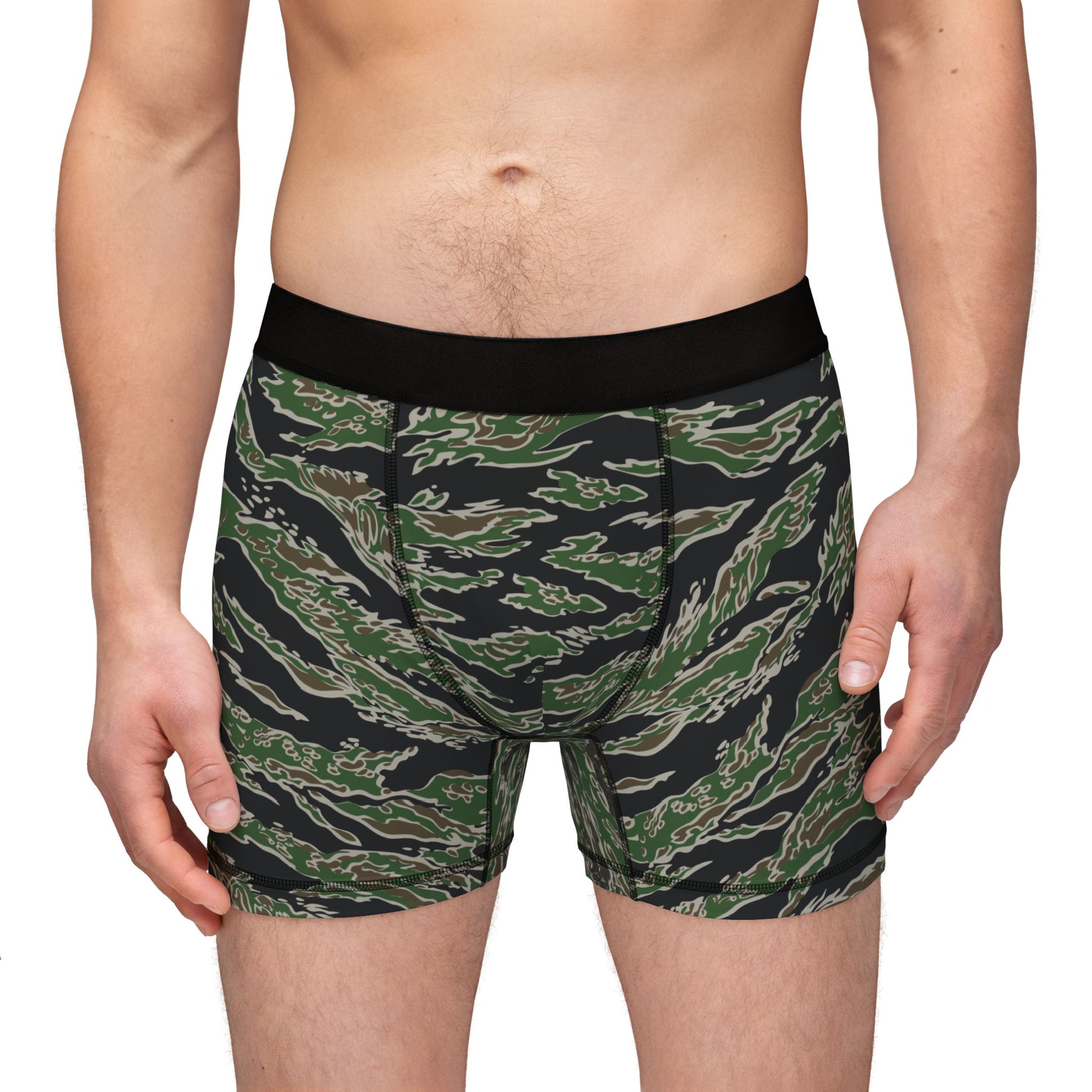 Tiger Stripe LLS Camo Boxer Briefs _ Concealing Coloration