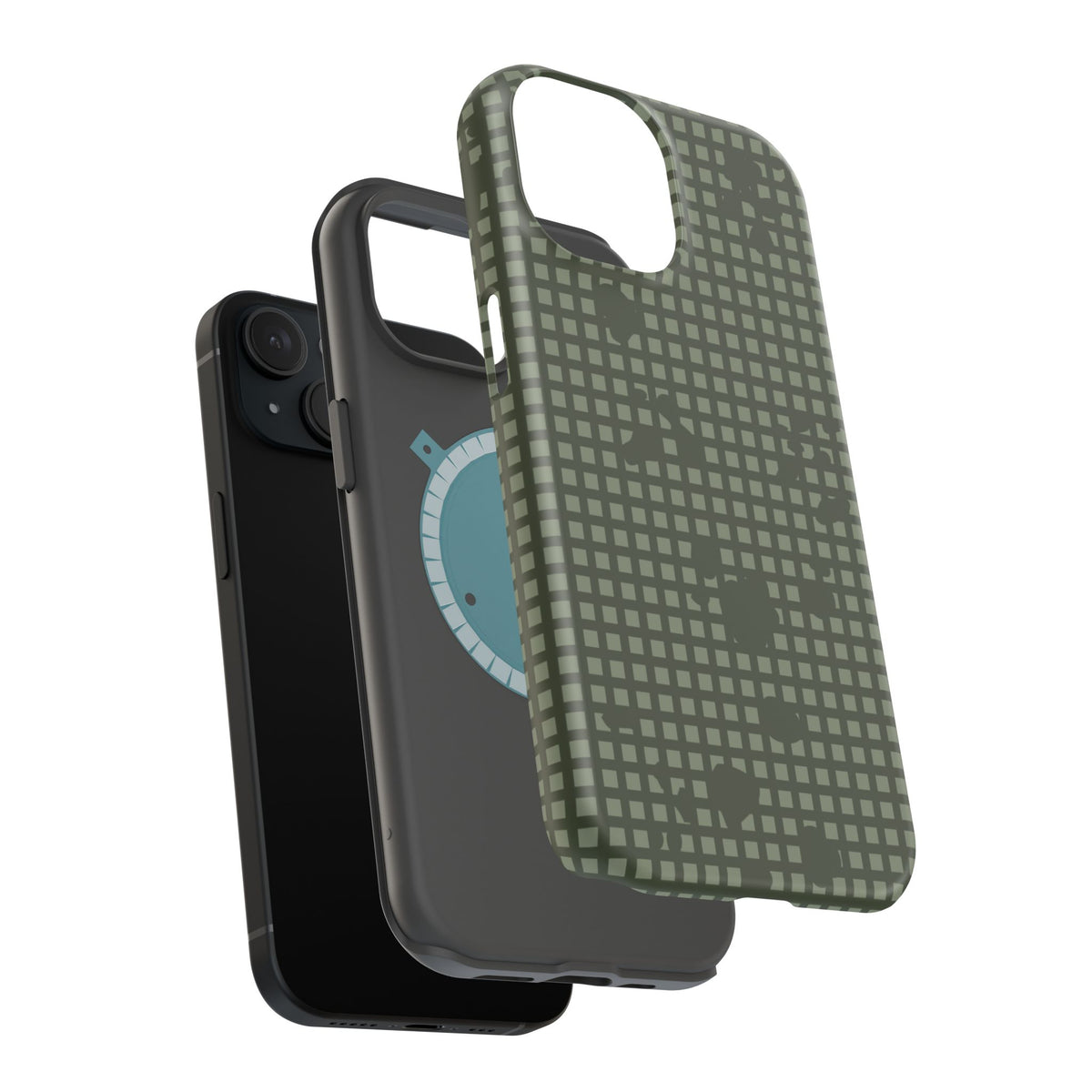 Desert Night Camo MagSafe iPhone 15 Casetry Case